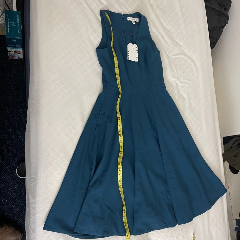 Dress the Population Catalina - Peacock Blue - Picture 6 of 12